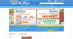 Desktop Screenshot of libreriavialaura.it